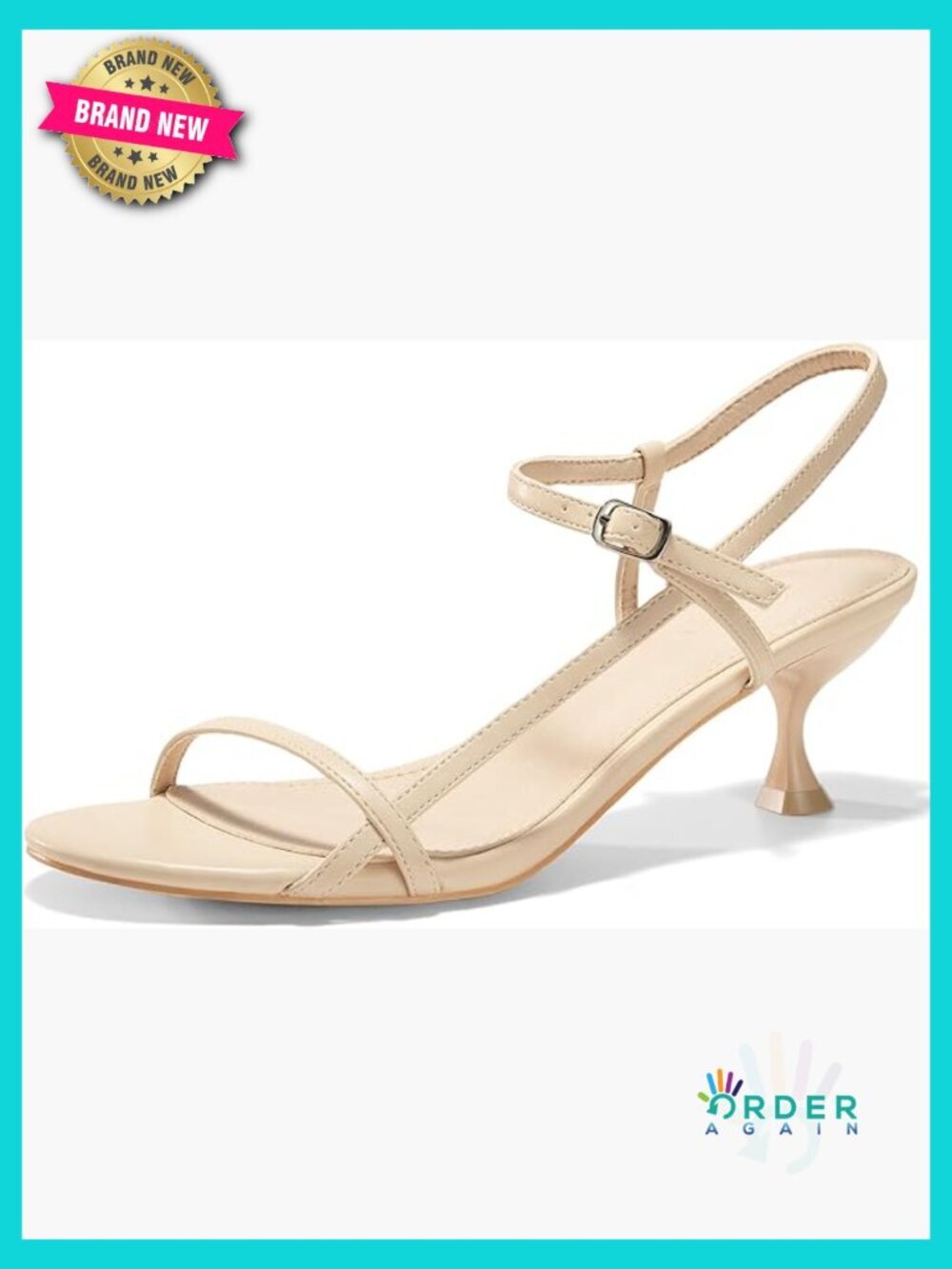 Strappy Heeled Sandals Kitten Low Heel Open Toe Ankle Strap Dress Shoes